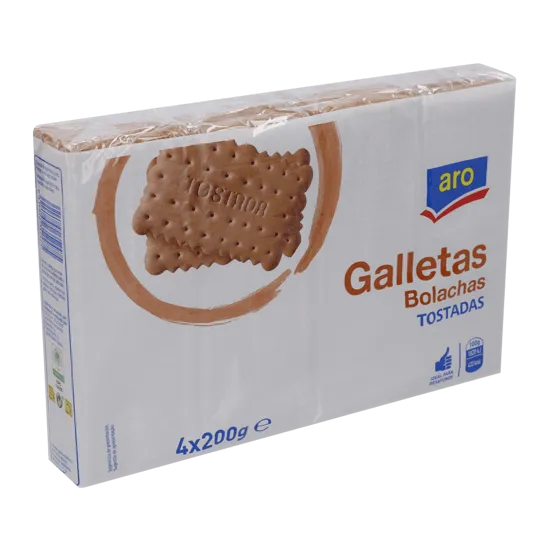 [AMB-BISARO-BISCO800G] ARO Biscottes Dorées 800g